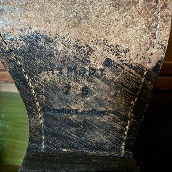 Miz Mooz Black Women’s 7.5- Ankle Boots with Studded Detail - Picture 7 of 8